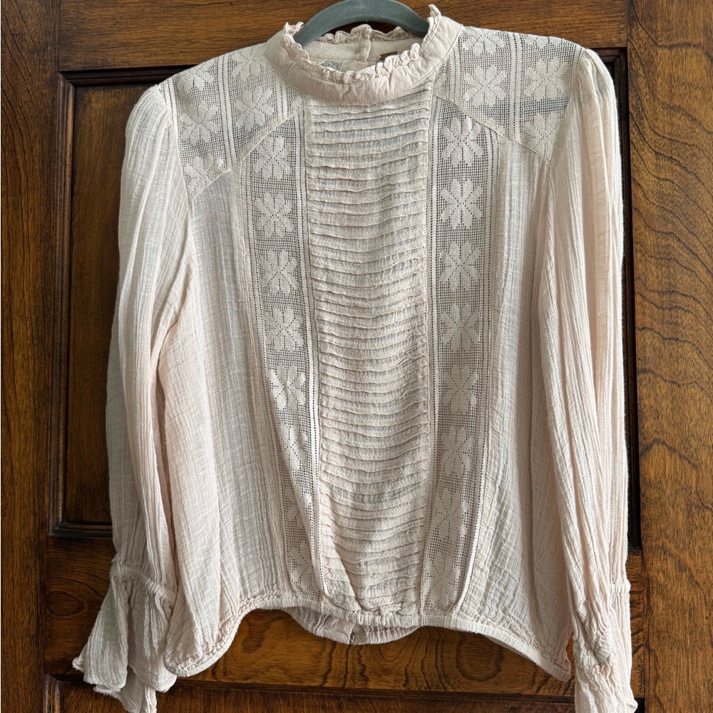 Cream Blouse